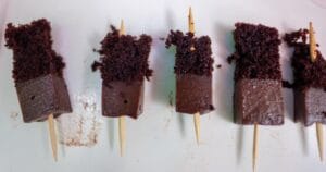 What is the toothpick rule for brownies?