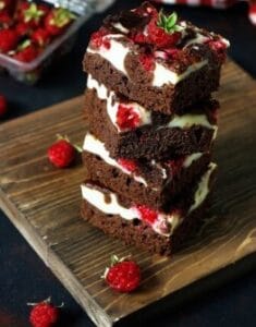 strawberry brownies recipe