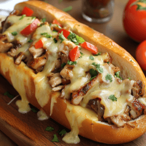 Chicken Cheesesteak Recipe"