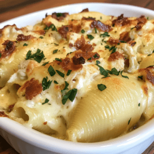chicken stuffed shells recipe 
