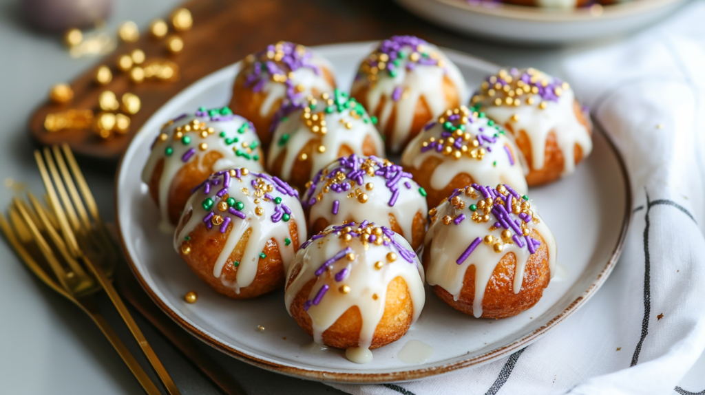 King Cake Bites