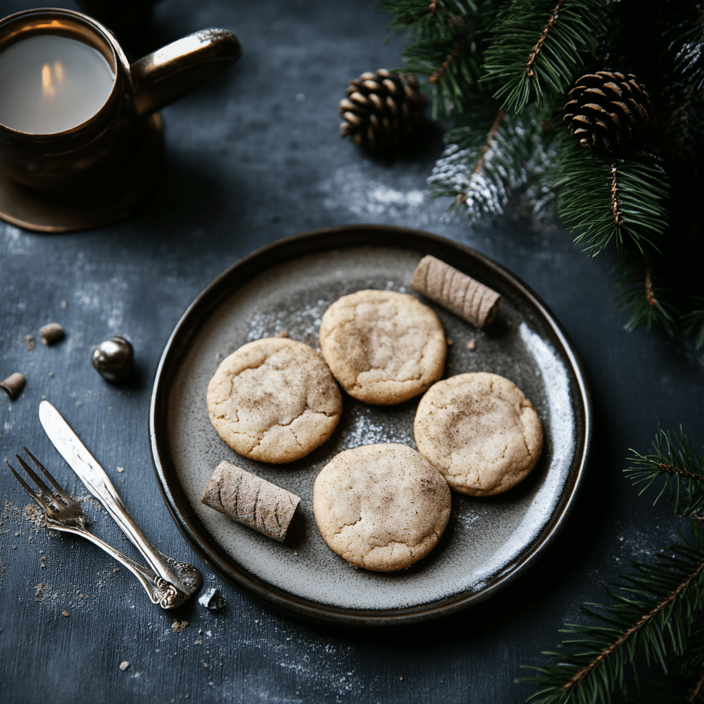 brown butter snickerdoodle cookies