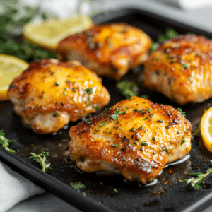 
simple chicken thigh recipe meal